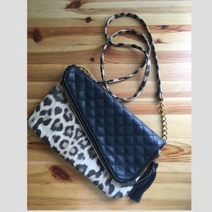 Jessica Simpson Leopard purse